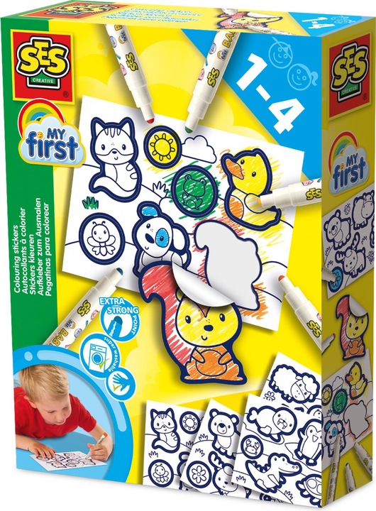 Produktbild Ses My first - Aufkleber zum Ausmalen