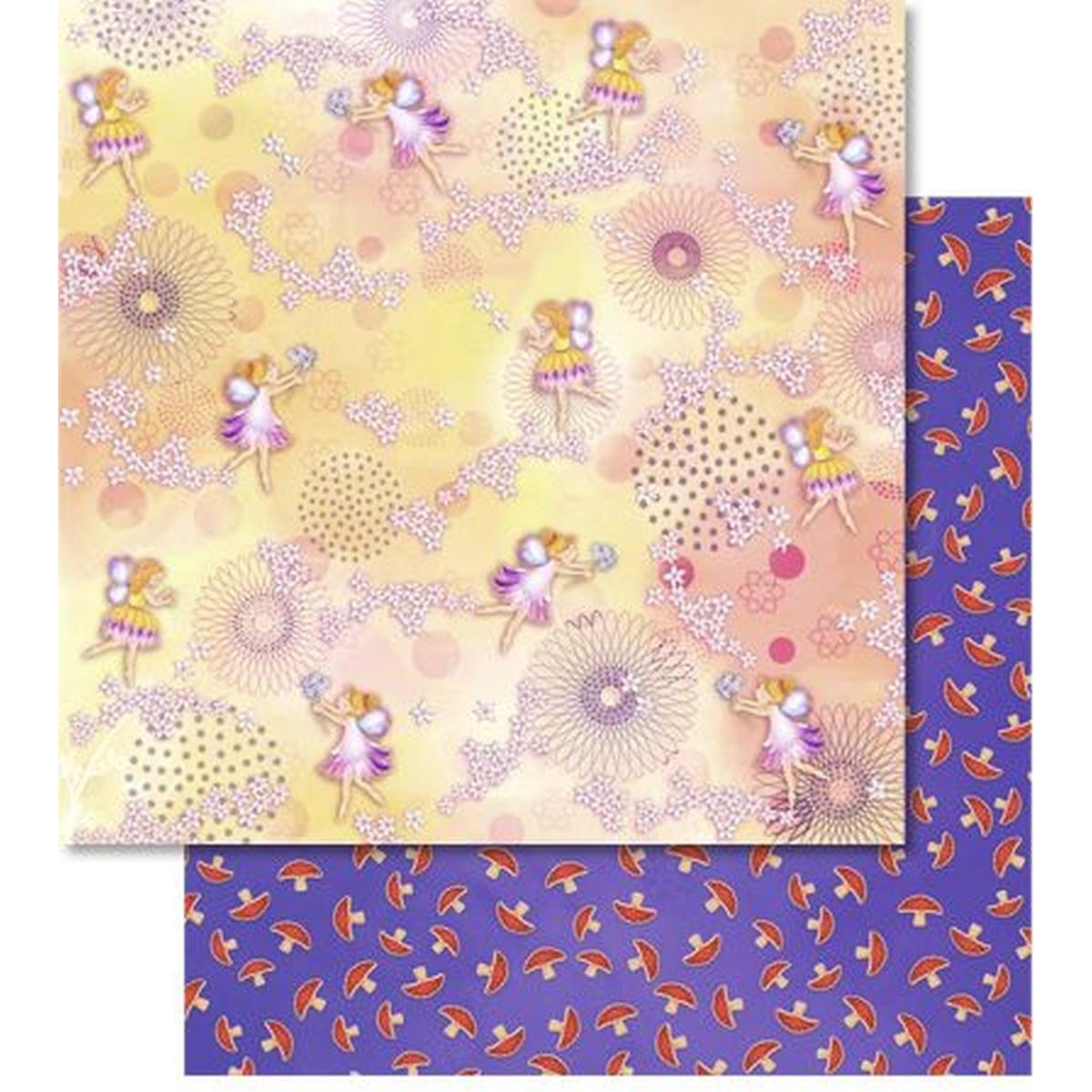 Ursus, Heft + Block, Scrapbook Paper Premium Glitter 30,5x30,5cm VE=5 Blatt Motiv 141