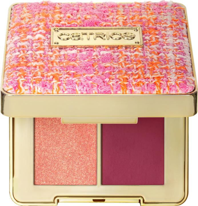 Produktbild Catrice SPRING AND THE CITY Eye & Cheek Glow Complex (#B44848, #E18D68, C02 Cherry Glow & Skyline Views, Cherry Glow & Skyline Views, Highlighter, 6.40 g)