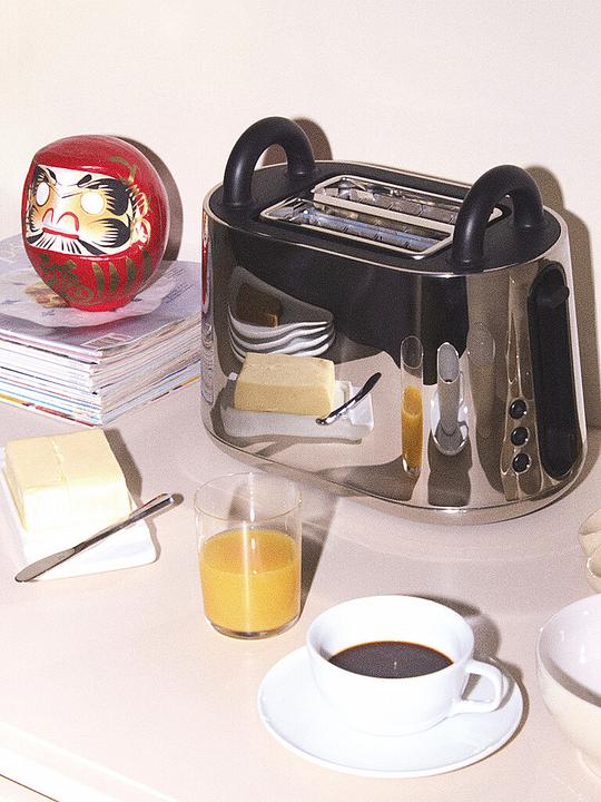 Actual product image Alessi Toaster TORU 2 slices NE03/B 18/10