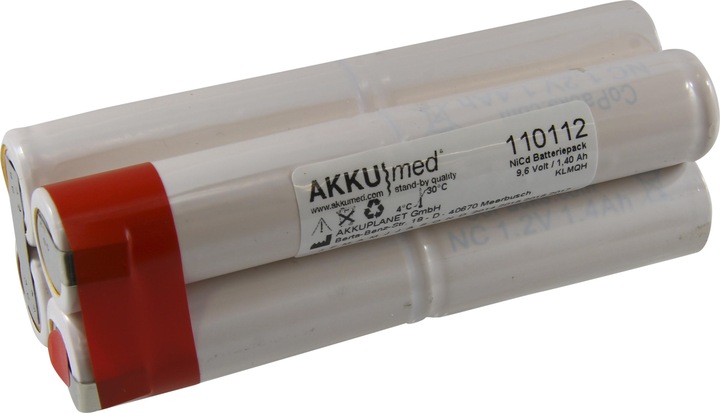 AccuCell NC Akkueinsatz passend für Aesculap Acculan GA626 (1 Stk., 1400 mAh)