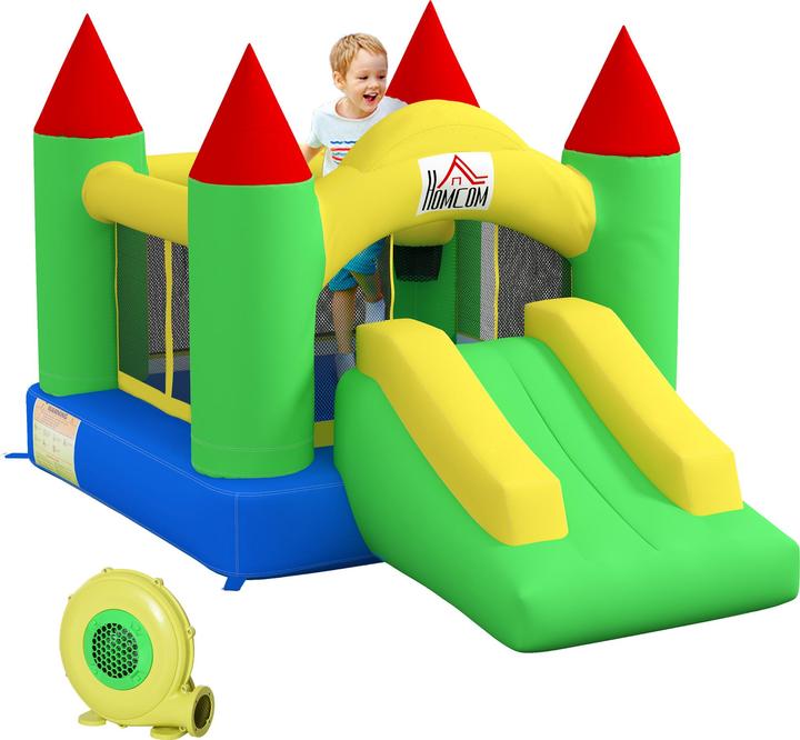 Image du produit Homcom Hüpfburg Oxford Mehrfarbig