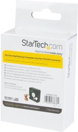 Produktbild StarTech 50X10MM COMPUTER CASE FAN (50 mm, 1x)