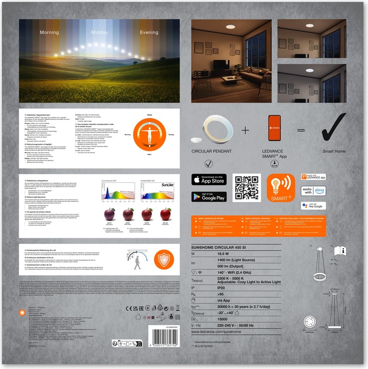 Immagine prodotto Ledvance Sun@Home (500 lm)