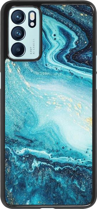 Actual product image PhoneLook Case Oppo Reno6 5G Sea Foam Blue (Oppo Reno 6 5G)