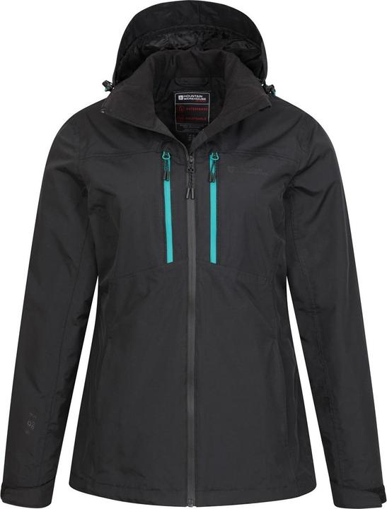 Actual product image Mountain Warehouse Womens/Ladies Rainforest II Extreme Waterproof Jacket (46)