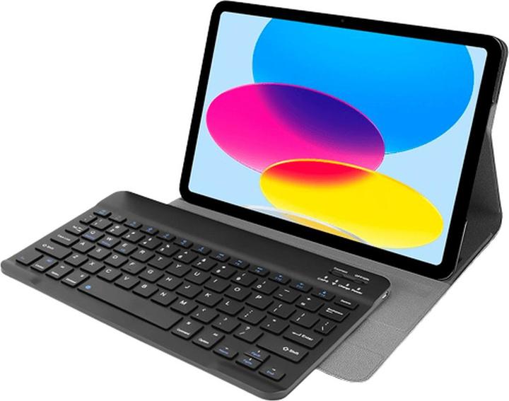 Actual product image Just in Case Premium Apple iPad (2022) Toetsenbord Hoes QWERTY Zwart (Eng. Int.)