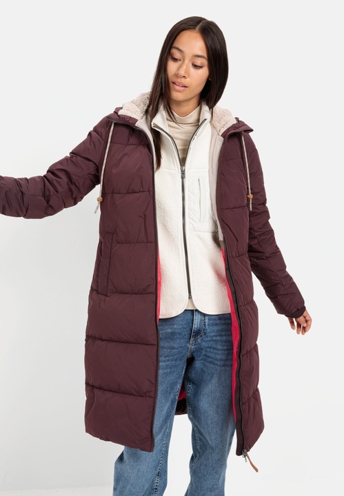Produktbild Camel Active Langer Puffermantel mit gefütterter Kapuze (34)