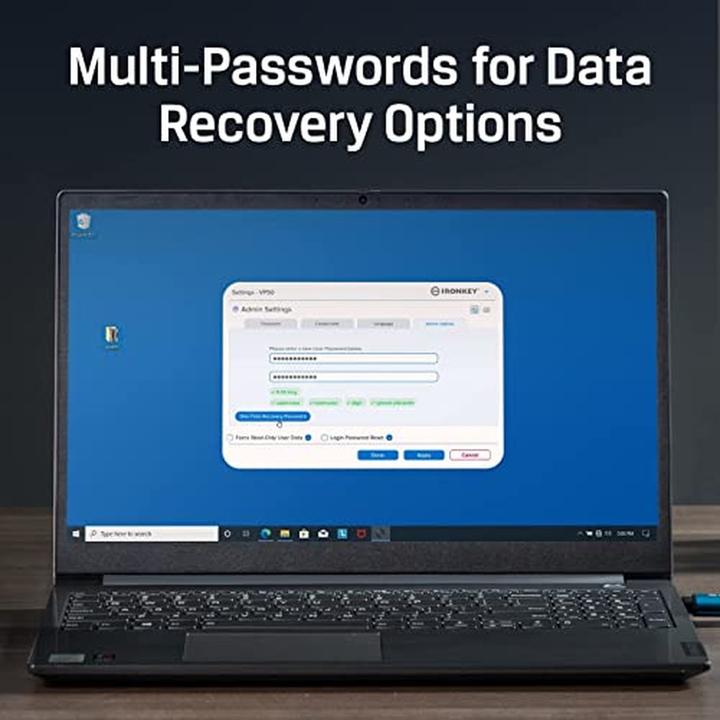 Actual product image Kingston IronKey Vault Privacy 50C (16 GB, USB-C)