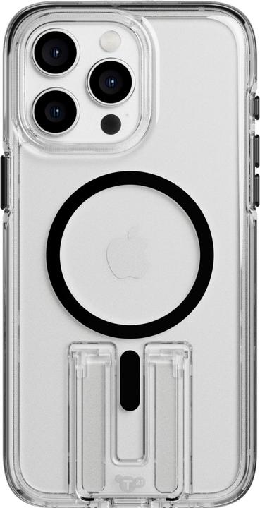 Actual product image tech21 Evo Kick MagSafe iPhone 15 Pro Max - Clear Black (Apple iPhone 15 Pro Max)