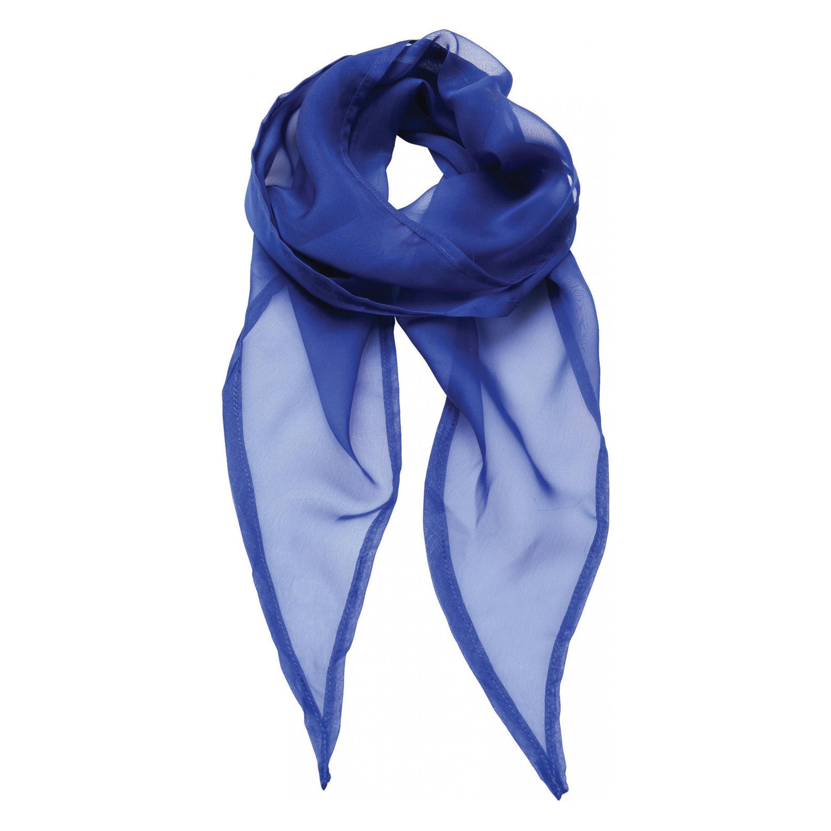 Premier, Damen, Schal, Musselintuch Frau, Blau
