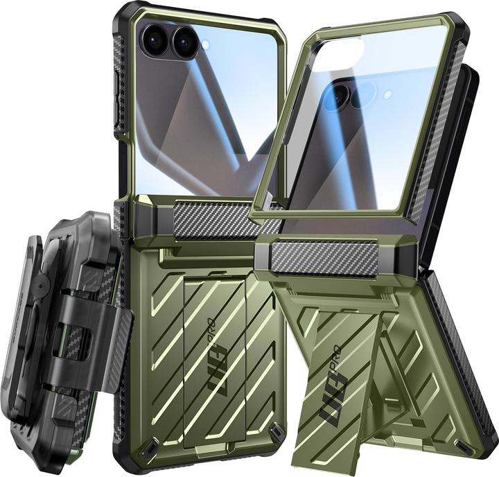 Actual product image Supcase Flip 7 Schutzhülle mit Clip & Vollschutzglas (Samsung Galaxy Z Flip7)