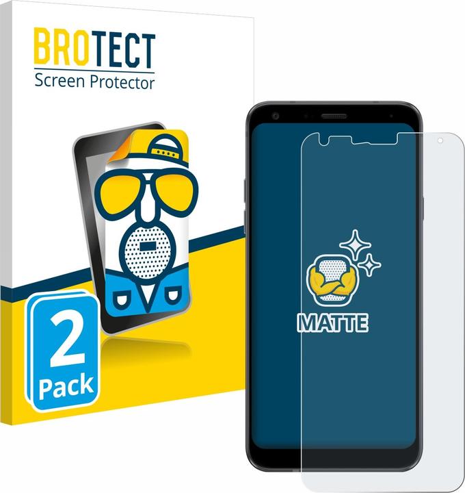 Produktbild BROTECT Entspiegelungs-Schutzfolie Displayschutz Matt (2 Stück, LG Q7)