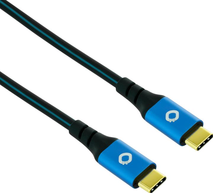 Actual product image Oehlbach USB 3.2 Gen 1 (USB 3.0) connection cable (1x C™ male 1x male) 0.50 m gold-plated plug contacts (0.50 m, USB 3.2 Gen 1, 10 W)