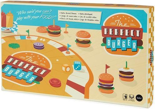 Balvi Brettspiel Retro THE PERFECT BURGER (2 - 4 Spieler)
