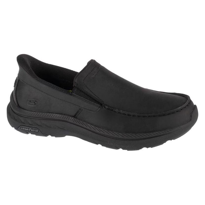 Skechers, Herren, Sneakers, Slip-Ins, Pollard - Osgood Black, Schwarz, (42.5)