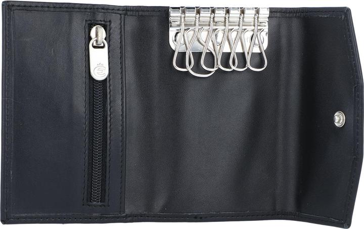 Actual product image Esquire New Silk leather key case 10 cm