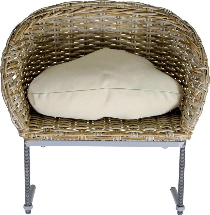 Greemotion Katzenkorb Rattan-Optik, Beige (Katze)