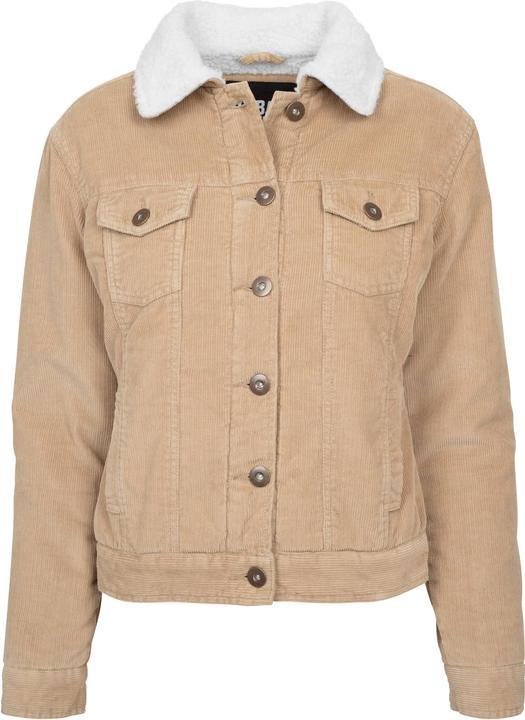 Urban Classics Ladies Sherpa Corduroy Jacket (L)