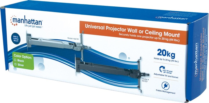 Image du produit Manhattan Support universel pour plafond et mur (Plafond, Mur)