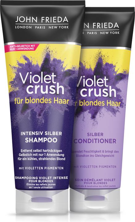 Actual product image John Frieda Violet Crush Silver Shampoo (250 ml, Liquid shampoo)