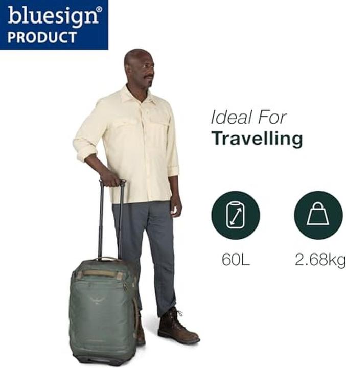 Image du produit Osprey Transporter Wheeled Duffel 60,Flame (60 l)