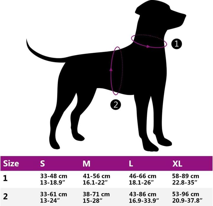 Produktbild vidaXL Hundegeschirr (XL, Hund, Spazieren)