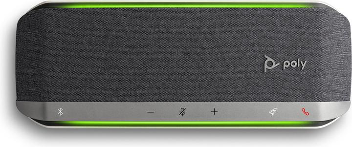 Produktbild Poly HP Sync 40-M Microsoft Teams-zertifizierte USB-A USB-C Freisprecheinrichtung, PC, Silber, 1,05