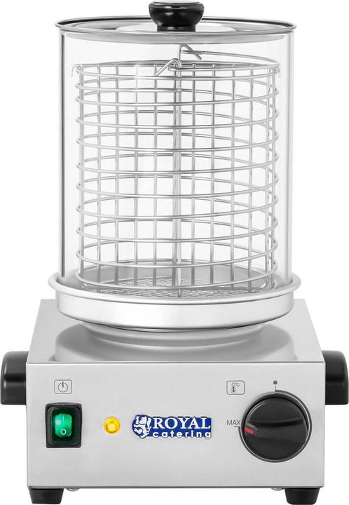 Produktbild Royal Catering Wurstkocher Bockwurstwärmer Hot Dog Würstchenwärmer Gerät Wurstwärmer Edelstahl