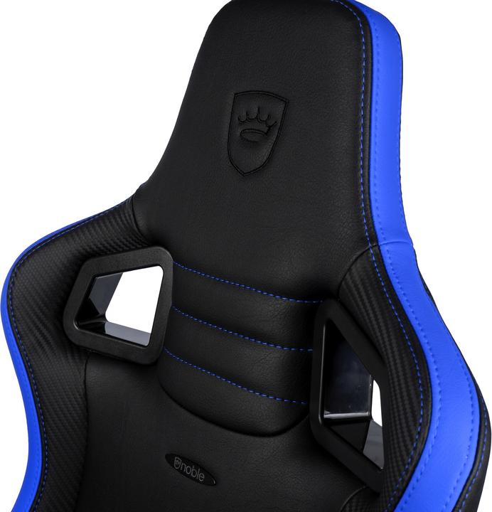 Image du produit noblechairs Chaise de jeu EPIC Compact - noir/carbone/bleu