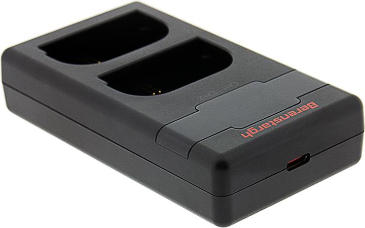 Productafbeelding Berenstargh Hyper PD Ladegerät Canon LP-E6 LPE6 EOS 60D EOS 70D EOS 5D 6D 7D inkl. USB-C Kabel (Lader zonder batterij)