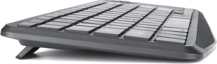 Actual product image Techly ICTB9801TB Keyboard RF Wireless + Bluetooth QWERTY US English Black (US, Wireless)