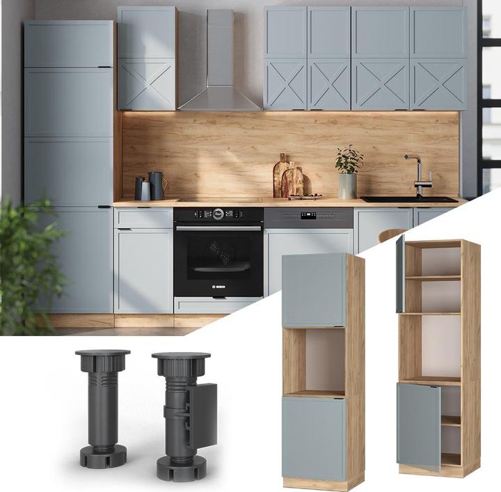 Produktbild Vicco Herdumbauschrank Fame-Line (60 x 58.10 x 206.80 cm)