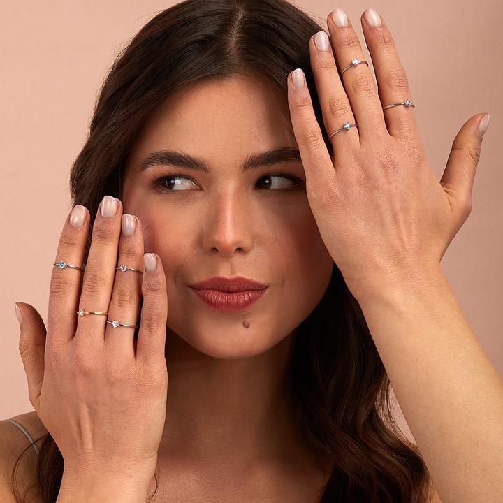 Actual product image La Petite Story Damenring Silver (One size, 925 Silver)