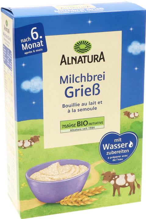 Alnatura Griess Milchbrei 250g