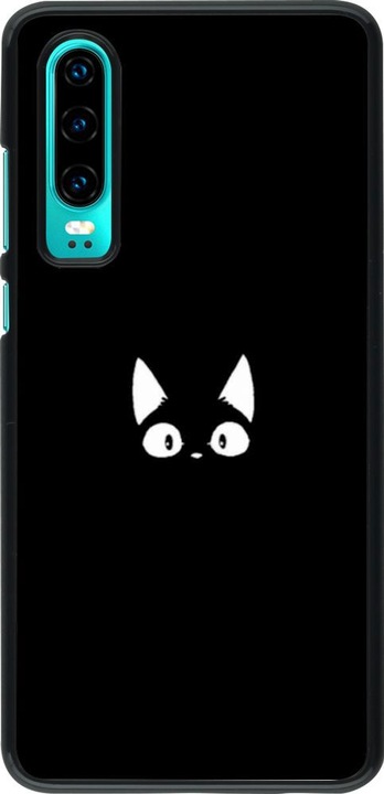Immagine prodotto PhoneLook Copertina Gatto divertente su nero (Huawei P30)