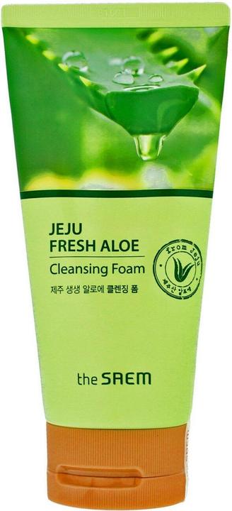 Actual product image The Saem Jeju Fresh Aloe 92% (Cleansing Foam)