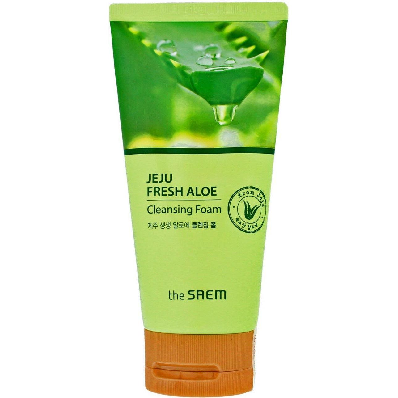 The Saem, Gesichtsreinigung, Jeju Fresh Aloe 92% (Schaum)