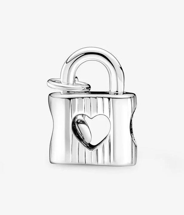 Immagine prodotto Pandora Serratura con fascino e chiave a cuore (Argento 925, Smalto)