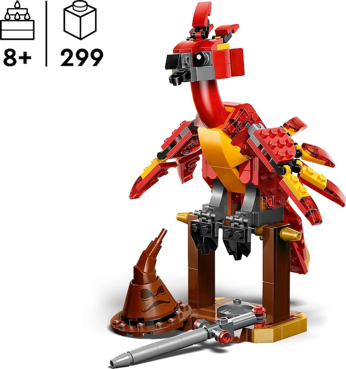 Produktbild LEGO Fawkes: Dumbledores Phönix (76448, LEGO Harry Potter)