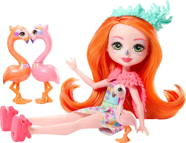 Actual product image Enchantimals Spring Flamingo Family