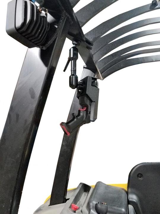 Produktbild Gamber-Johnson 7160-1695, Nicht-Ladestation,, Keyence BT-A700, Schwarz, 108 mm, 203,2