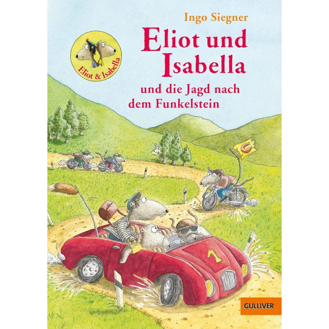 Eliot und Isabella und die Jagd nach dem Funkelstein, Kinderbücher von Ingo Siegner