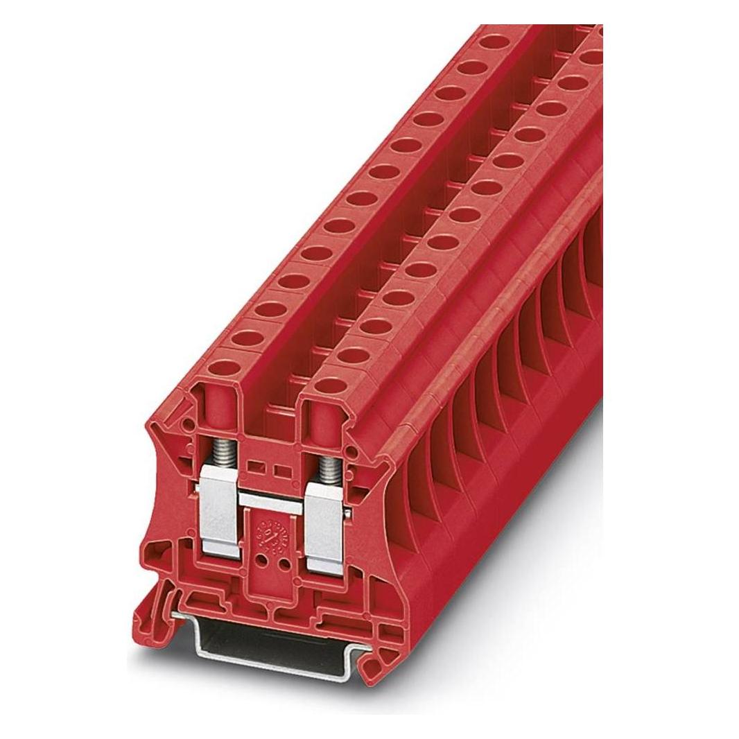 Phoenix Contact Doorvoerklem UT 10 RD Rood 50 stuks., Kabels + Stekkers, Rood