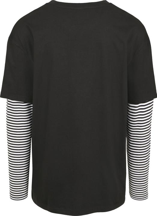 Produktbild Urban Classics Oversized Double Layer Striped LS Tee (XXL)