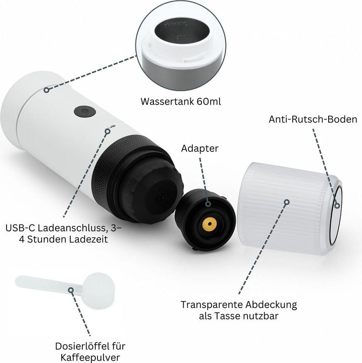 Actual product image Hermex Coffee maker (1 Cup)