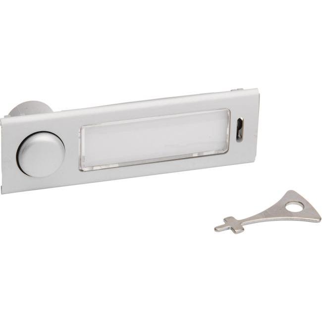 Renz, Briefkasten, Kombitaster silber 97-9-00073 Antivandalismus neu 75x23 in cl. einem