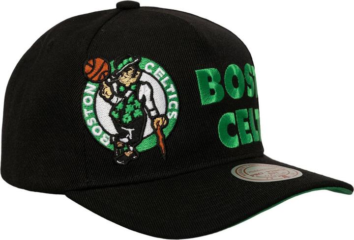 Actual product image Mitchell & Ness Snapback Cap - Busted Boston Celtics