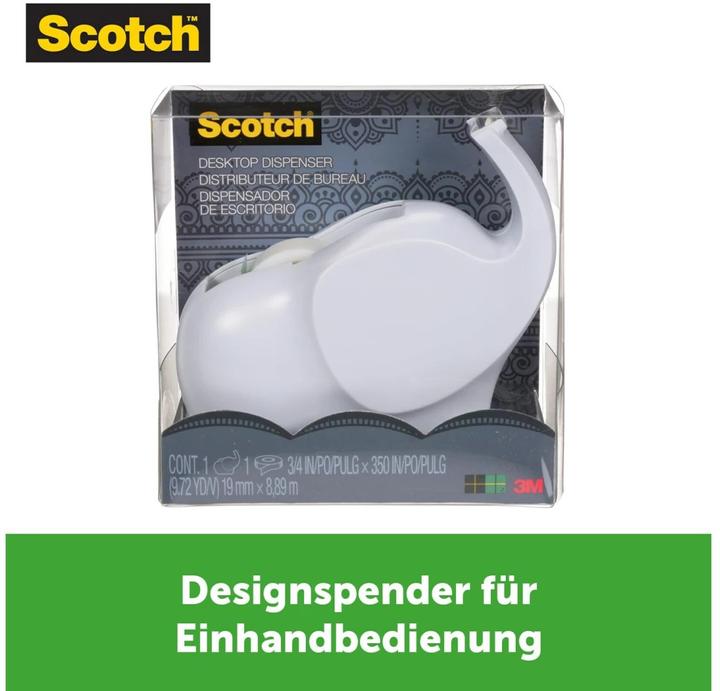 Image du produit Scotch Dérouleur de table Eléphant