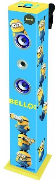 Actual product image Lexibook Minions Bluetooth Soundtower with Microphone+Karaoke